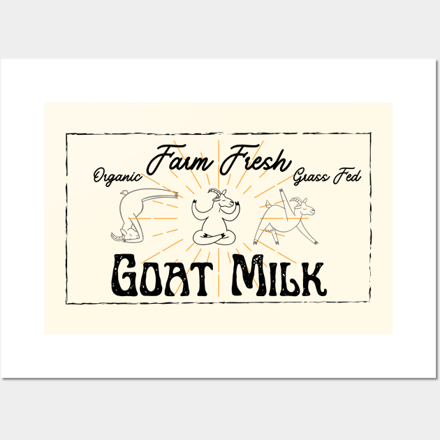 Farm Fresh Goat Milk Wall Art by THINK. DESIGN. REPEAT.